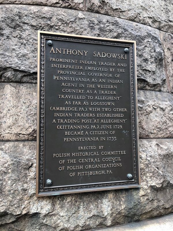 Anthony Sadowski Marker image. Click for full size.
