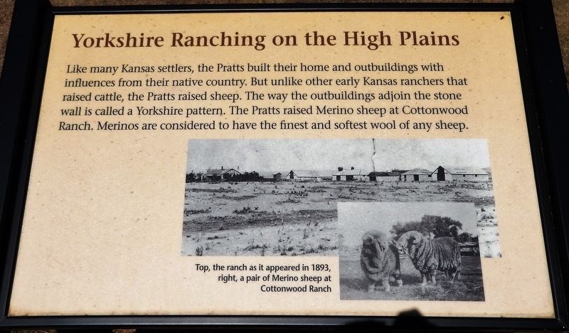 Yorkshire Ranching on the High Plains Marker. Click for full size. Yorkshire Ranching on the High Plains Marker image. Click for full size.
