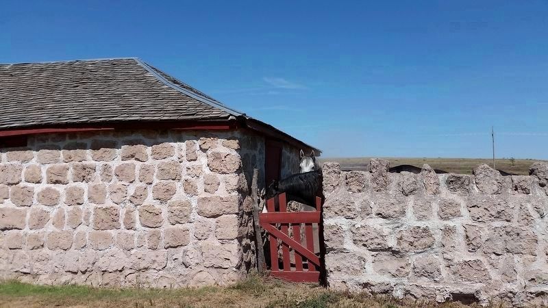 Stables and Adjoining Wall. Click for full size. Stables and Adjoining Wall image. Click for full size.