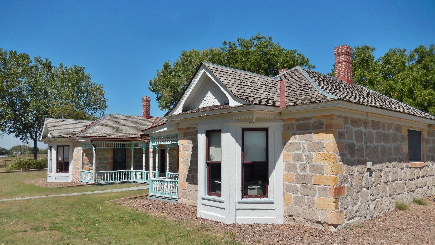 Cottonwood Ranch House (<i>southeast elevation</i>) image. Click for full size.