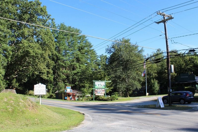 Shaws Creek Church and Camp Grounds Marker. Click for full size. Shaws Creek Church and Camp Grounds Marker image. Click for full size.
