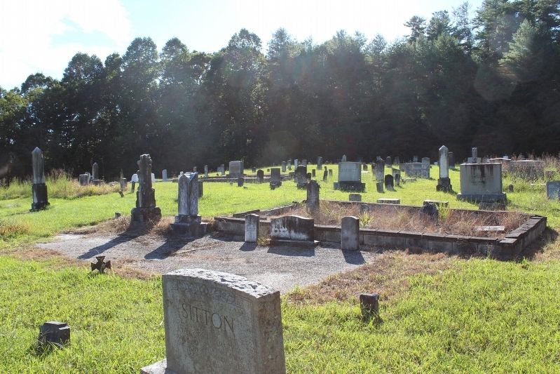 Shaws Creek Church Cemetery. Click for full size. Shaws Creek Church Cemetery image. Click for full size.