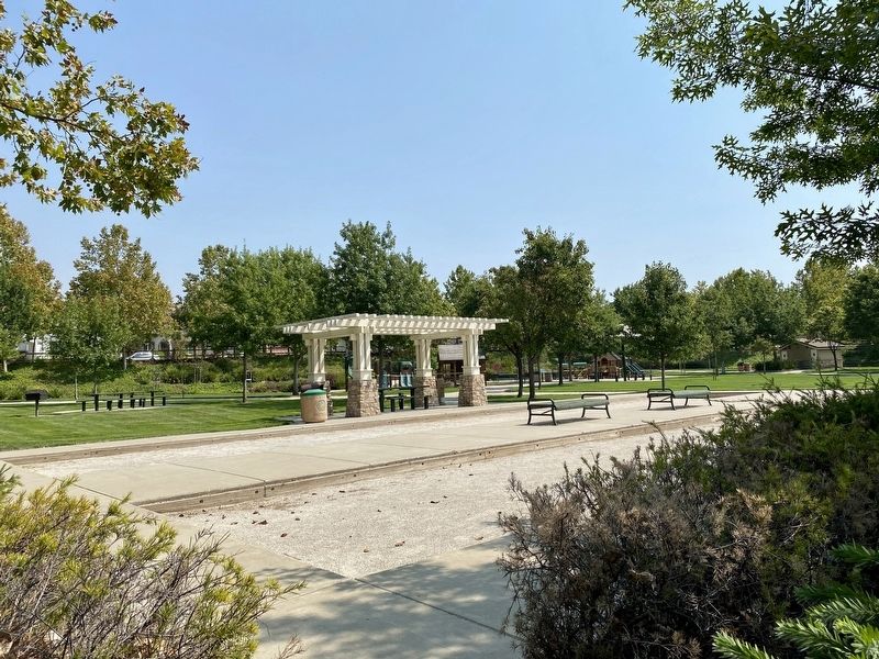 View of park from marker location image. Click for full size.