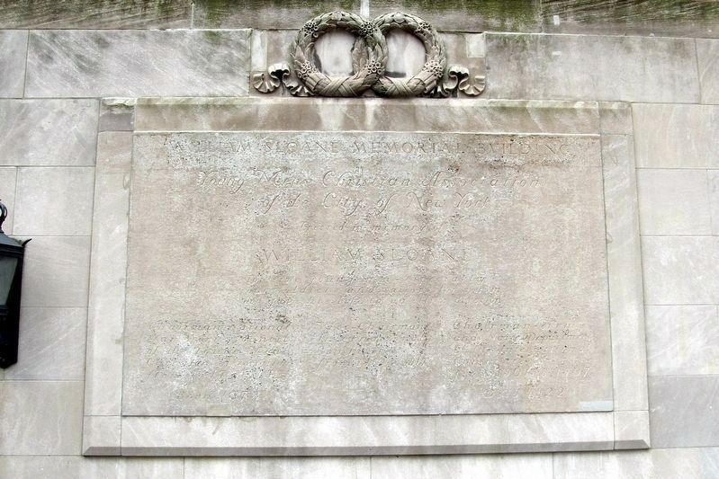William Sloane Memorial Building engraving image. Click for full size.