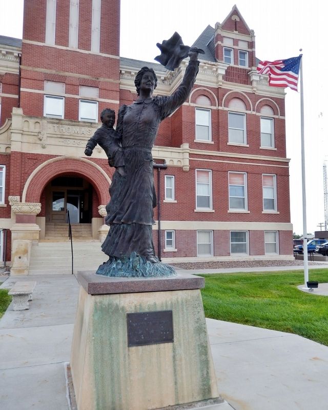 Spirit of the Prairie Statue image. Click for full size.