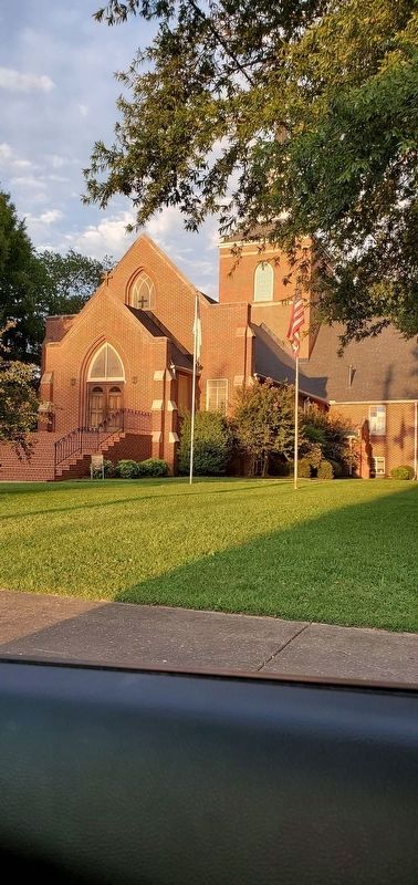 Current First Methodist Church image. Click for full size.