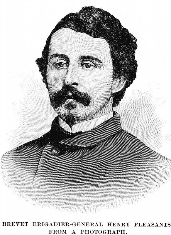 Brevet Brigadier-General Henry Pleasants image. Click for full size.