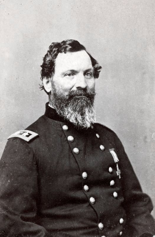 Major General John Sedgwick<br>of 2nd Regular Army Cavalry Regiment image. Click for full size.
