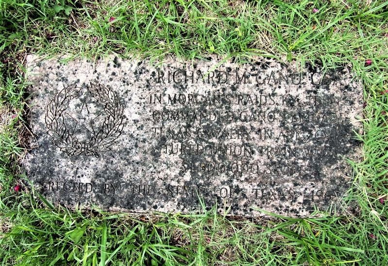 Richard M. Gano, CSA Marker. Click for full size. Richard M. Gano, CSA Marker image. Click for full size.