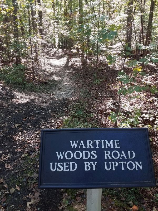 Upton’s Trail Marker. Click for full size. Upton’s Trail Marker image. Click for full size.