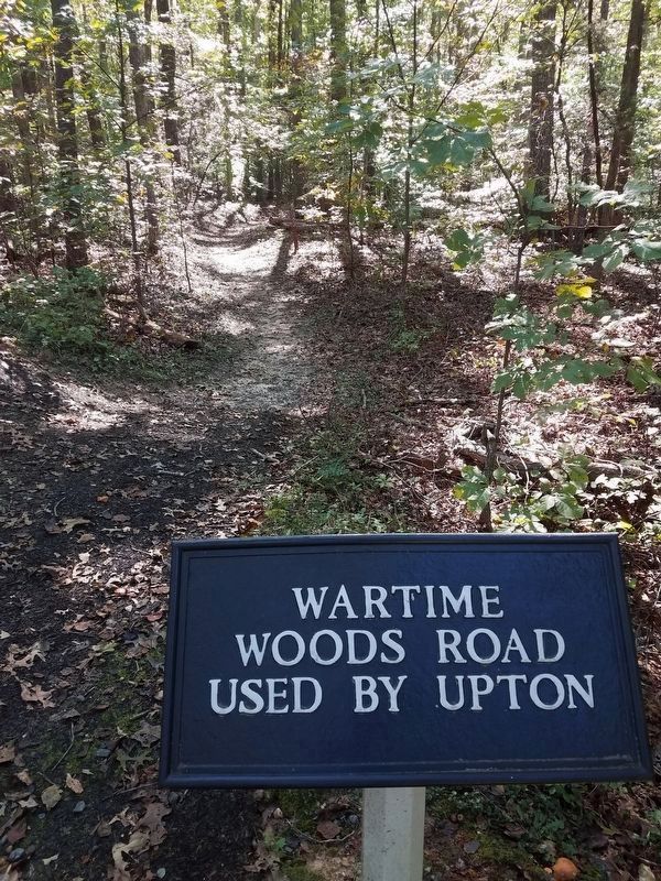 Uptons Trail Marker image. Click for full size.