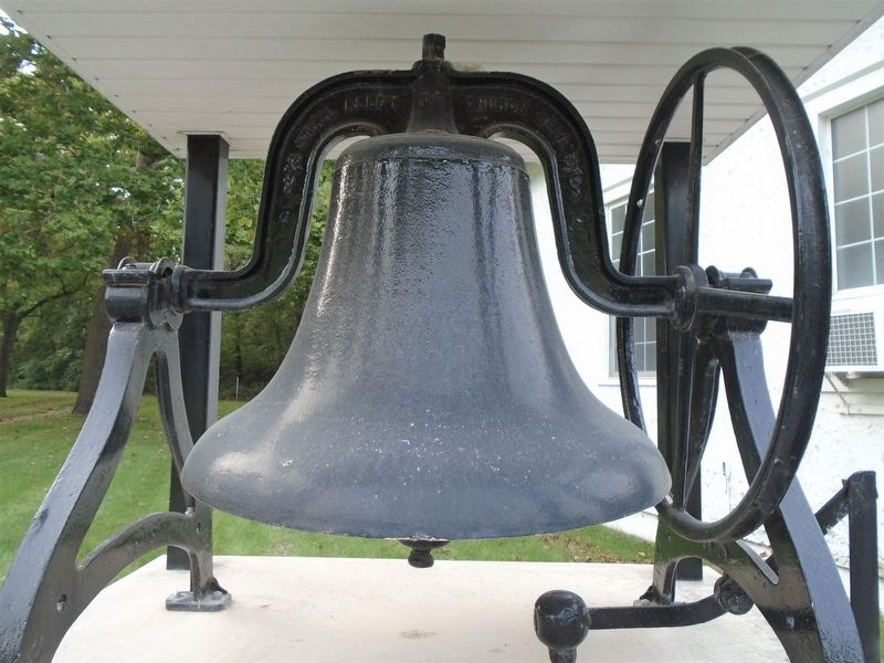 Holy Cross Catholic Church Bell image. Click for full size.