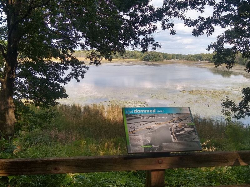 That Dammed River Marker. Click for full size. That Dammed River Marker image. Click for full size.