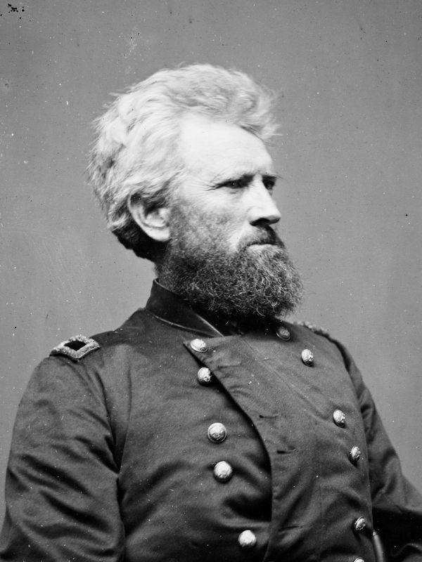 Robert Huston Milroy<br>Officer of the Federal Army<br>(Maj. Gen. from Nov. 29, 1862) image. Click for full size.