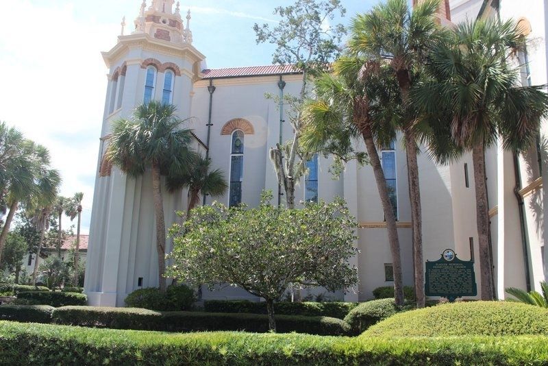 Flagler Memorial Presbyterian Church Marker. Click for full size. Flagler Memorial Presbyterian Church Marker image. Click for full size.