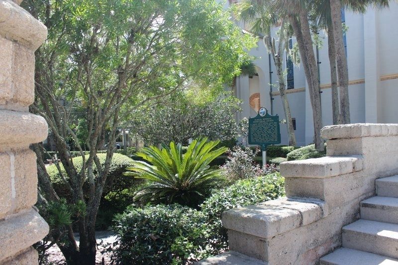 Flagler Memorial Presbyterian Church Marker. Click for full size. Flagler Memorial Presbyterian Church Marker image. Click for full size.