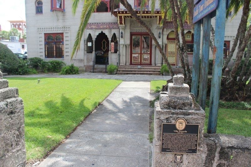 Villa Zorayda Marker. Click for full size. Villa Zorayda Marker image. Click for full size.