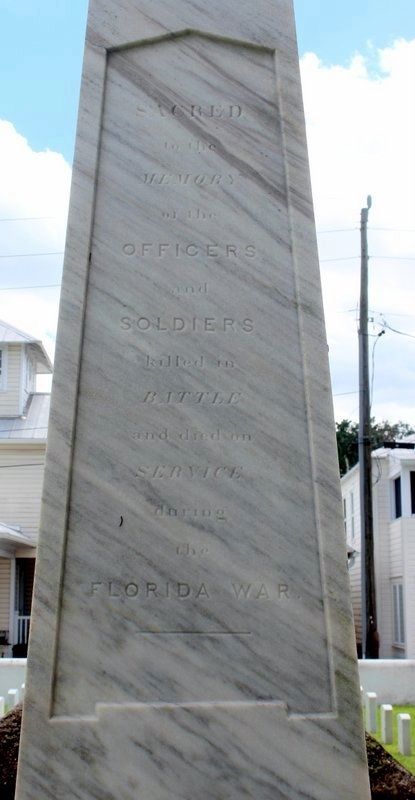 Dade Monument (front) image. Click for full size.