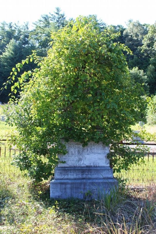 Gravestone - Shaws Creek Church Cemetery. Click for full size. Gravestone - Shaws Creek Church Cemetery image. Click for full size.