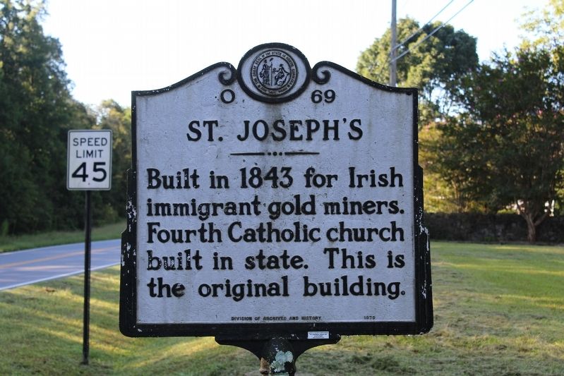 St. Joseph's Marker image. Click for full size.