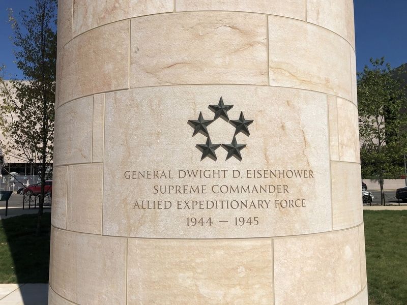 Dwight D. Eisenhower Memorial. Click for full size. Dwight D. Eisenhower Memorial image. Click for full size.