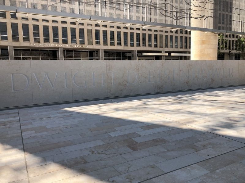 Dwight D. Eisenhower Memorial. Click for full size. Dwight D. Eisenhower Memorial image. Click for full size.