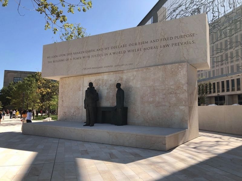 Dwight D. Eisenhower Memorial. Click for full size. Dwight D. Eisenhower Memorial image. Click for full size.