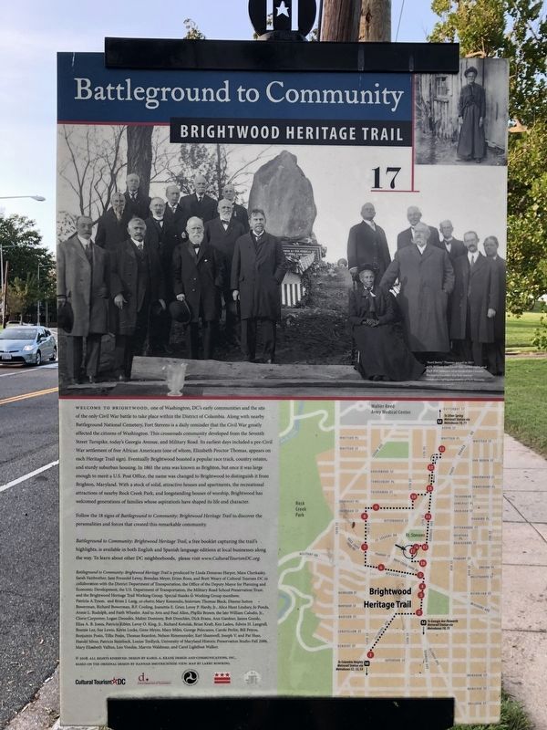 Aunt Betty's Story Marker image. Click for full size.