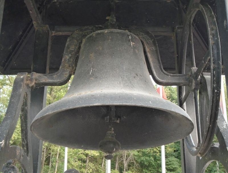 Monument to the Immigrants Slovak Lutheran Church Bell image. Click for full size.