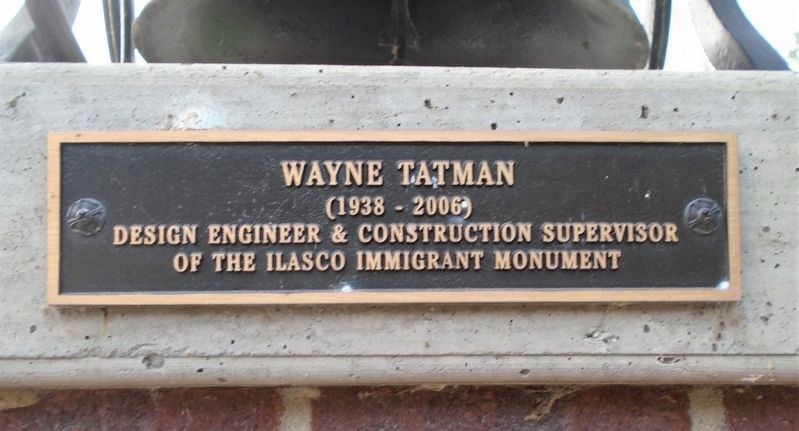 Monument to the Immigrants Designer Marker image. Click for full size.