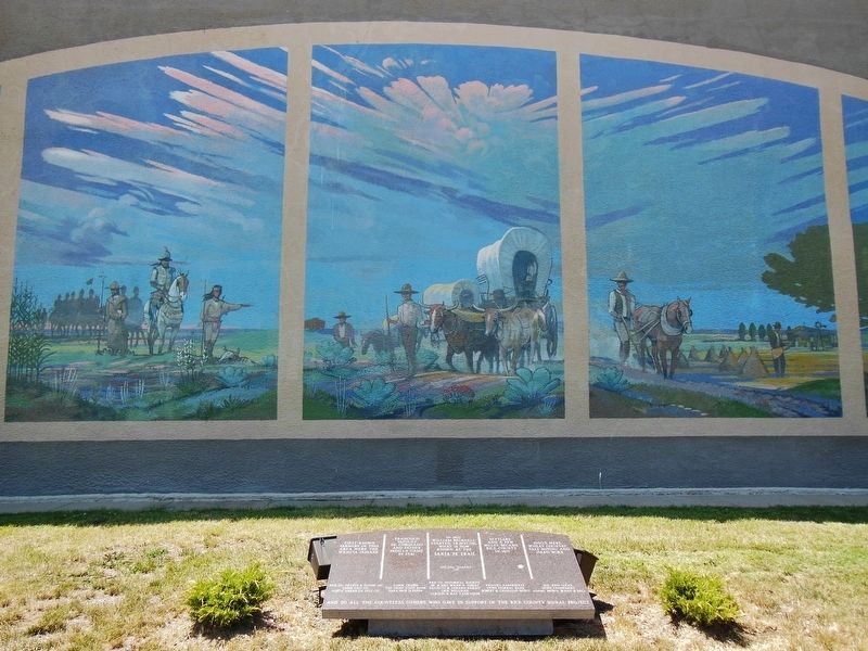 Rice County Historical Mural Marker image. Click for full size.