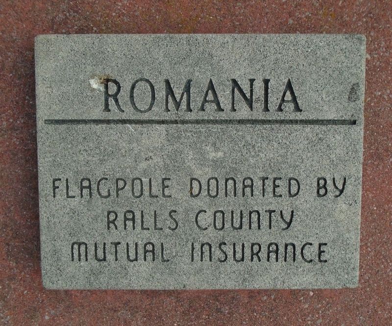 Ilasco Missouri Flags - Romania Marker image. Click for full size.