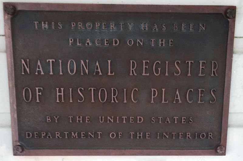 Bradley Mcintyre House National Register of Historical Places Marker image. Click for full size.
