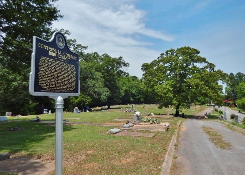 Centreville Cemetery Marker image. Click for full size.