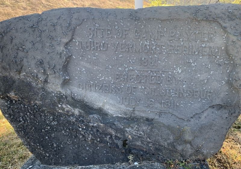 Site of Camp Baxter Marker image. Click for full size.