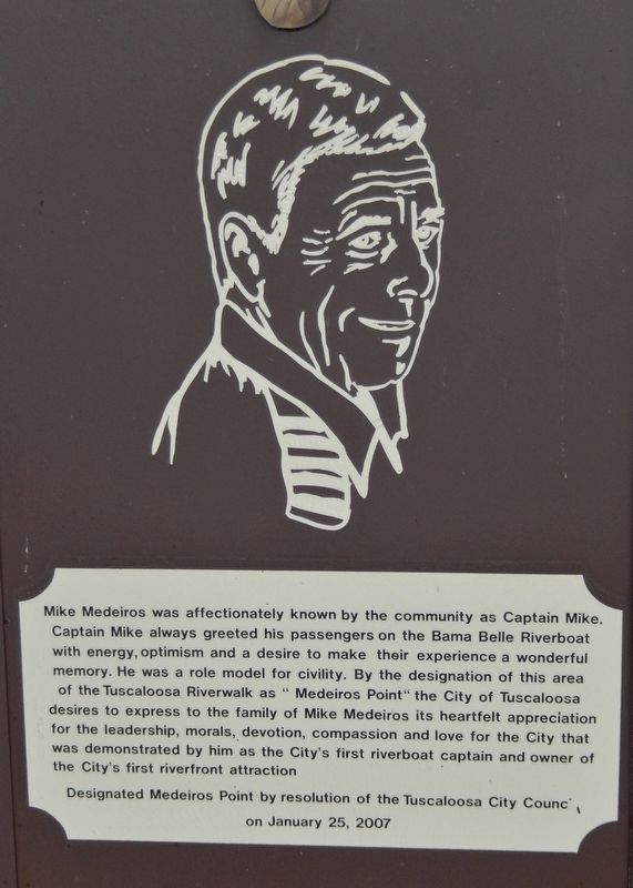 Medeiros Point Marker. Click for full size. Medeiros Point Marker image. Click for full size.