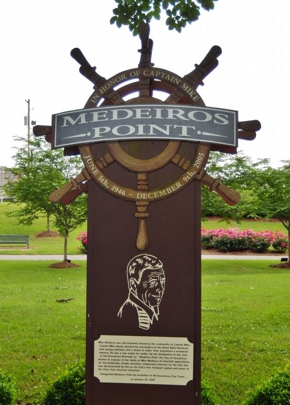 Medeiros Point Marker. Click for full size. Medeiros Point Marker image. Click for full size.