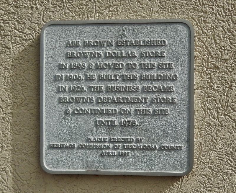 Brown's Dollar Store Marker. Click for full size. Brown's Dollar Store Marker image. Click for full size.
