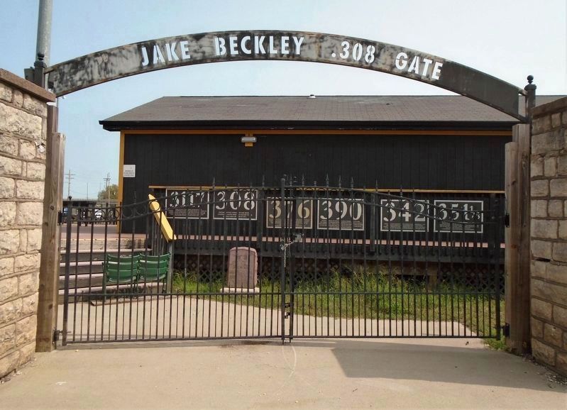 3117 Marker Inside the Jake Beckley .308 Gate image. Click for full size.
