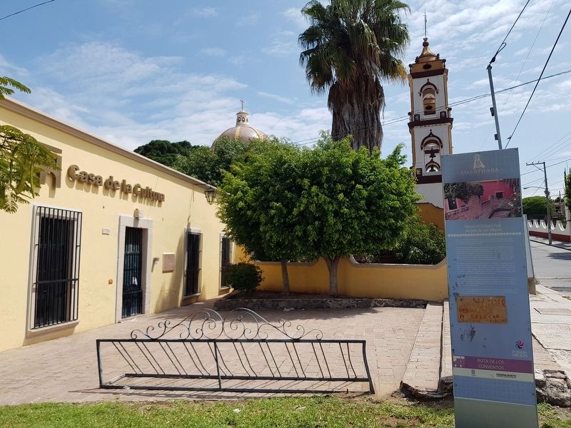 House of Culture Fray Andrés de San Miguel and Marker image. Click for full size.