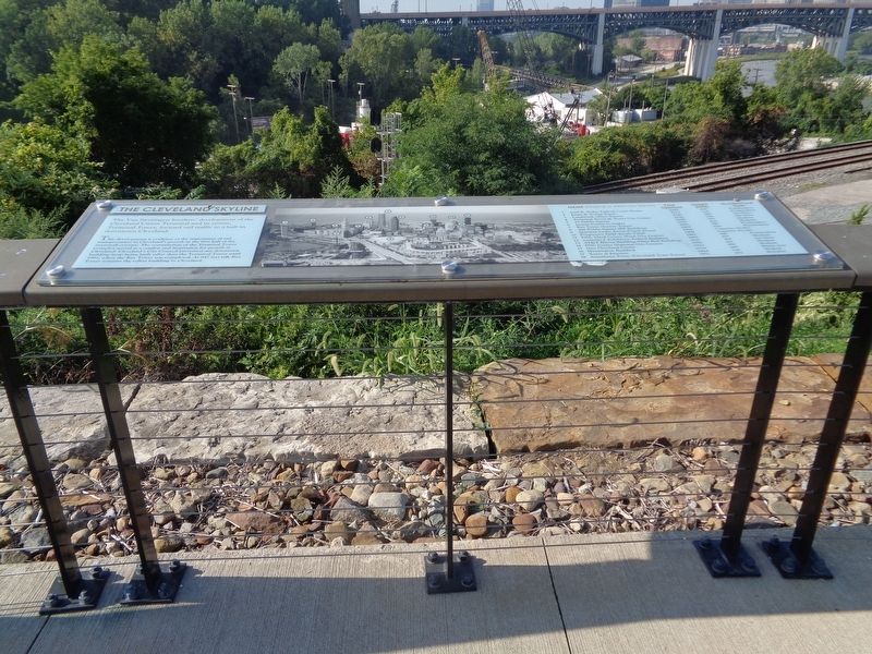 The Cleveland Skyline Marker. Click for full size. The Cleveland Skyline Marker image. Click for full size.