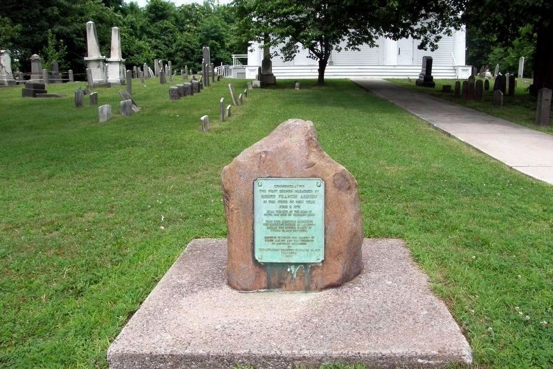 Bishop Francis Asbury plaque locale image. Click for full size.