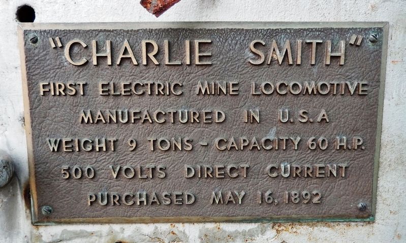 "Charlie Smith" Marker image. Click for full size.