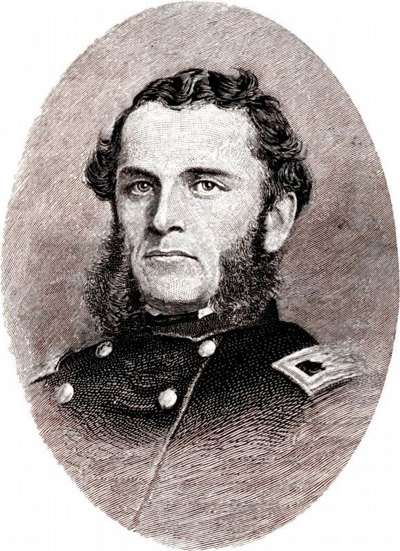 Brigadier-General Strong Vincent, Mortally Wounded, July 2D in the Struggle for the Round Tops. image. Click for full size.