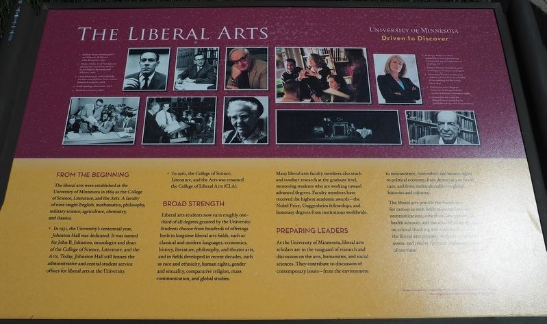 The Liberal Arts marker image. Click for full size.