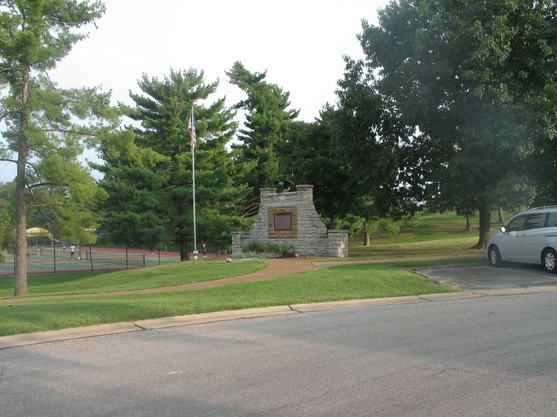 Surroundings of the marker structure. Click for full size. Surroundings of the marker structure image. Click for full size.