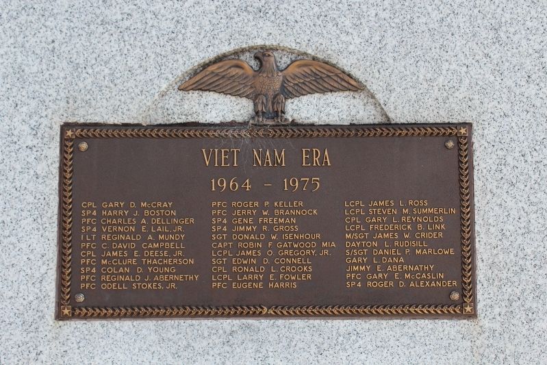 Catawba County War Memorial image. Click for full size.