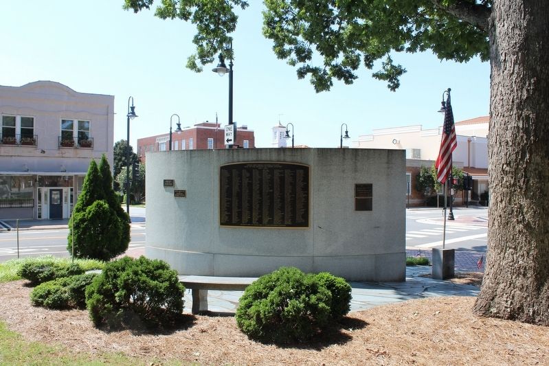 Catawba County War Memorial image. Click for full size.