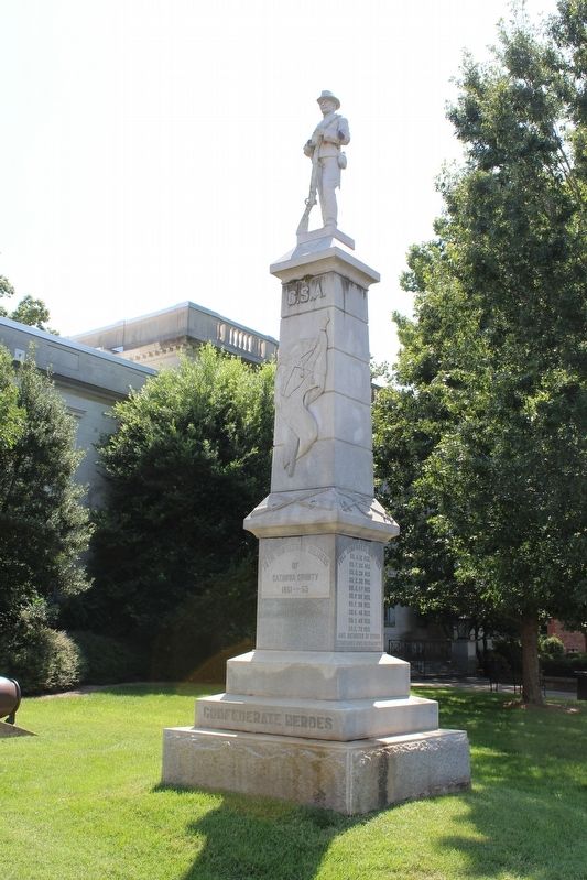 Catawba County Confederate Memorial image. Click for full size.