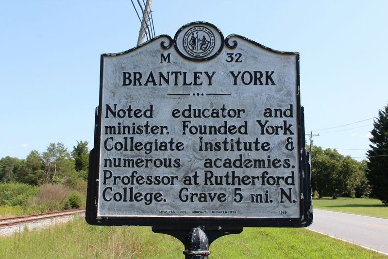 Brantley York Marker image. Click for full size.